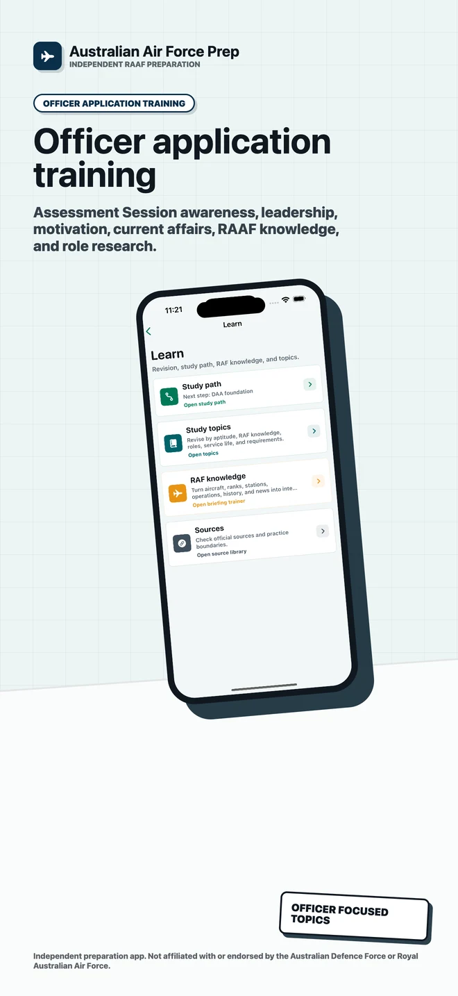 Australian Air Force Prep App Store screenshot 7