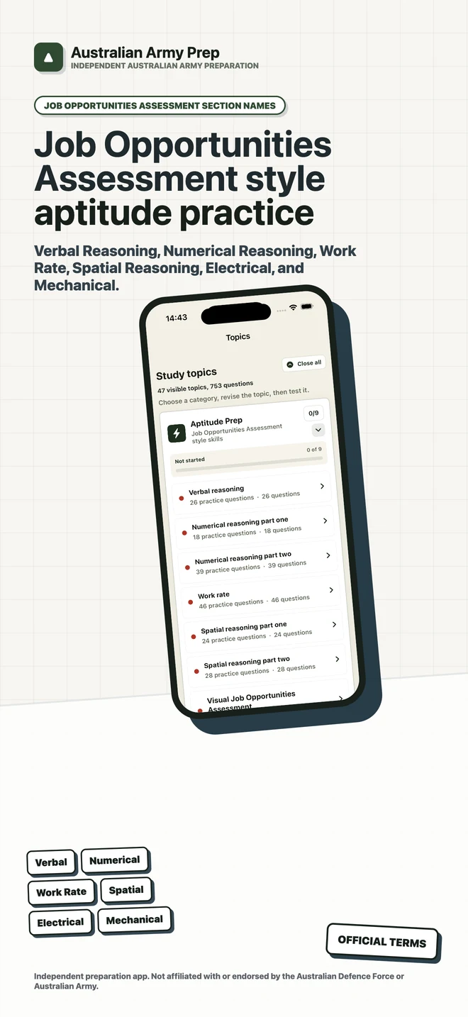 Australian Army Prep App Store screenshot 6