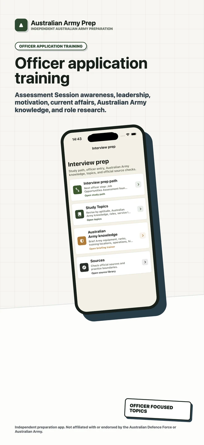Australian Army Prep App Store screenshot 7
