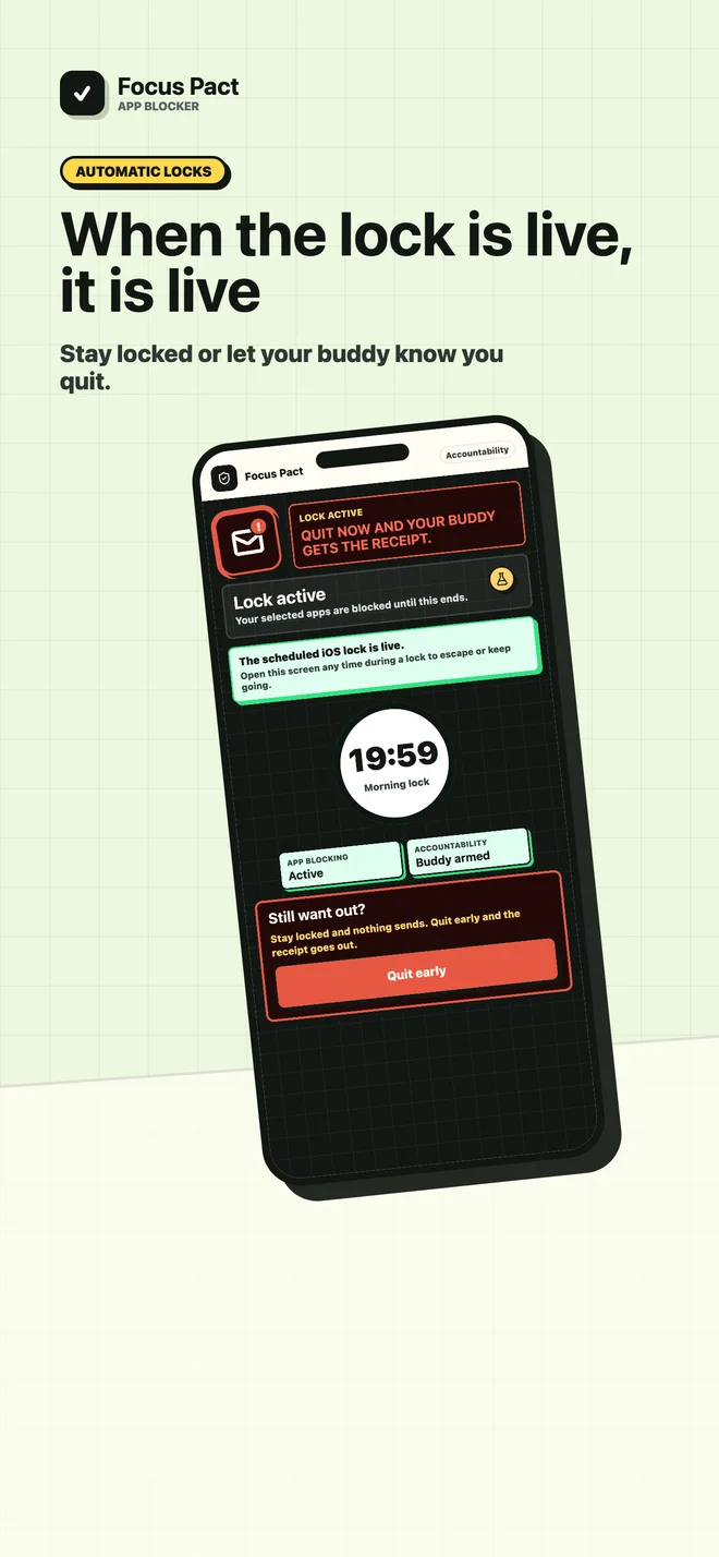 Focus Pact: App Blocker App Store screenshot 6