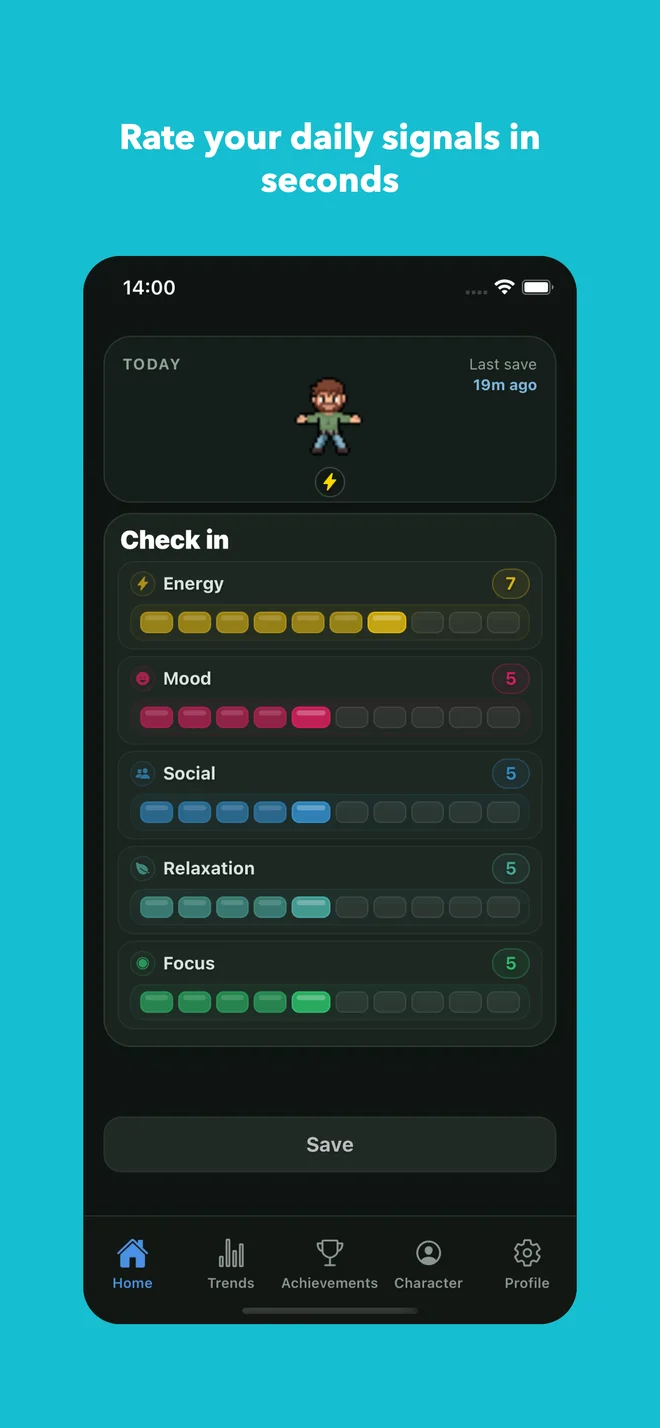 Human: Daily Check In App Store screenshot 2