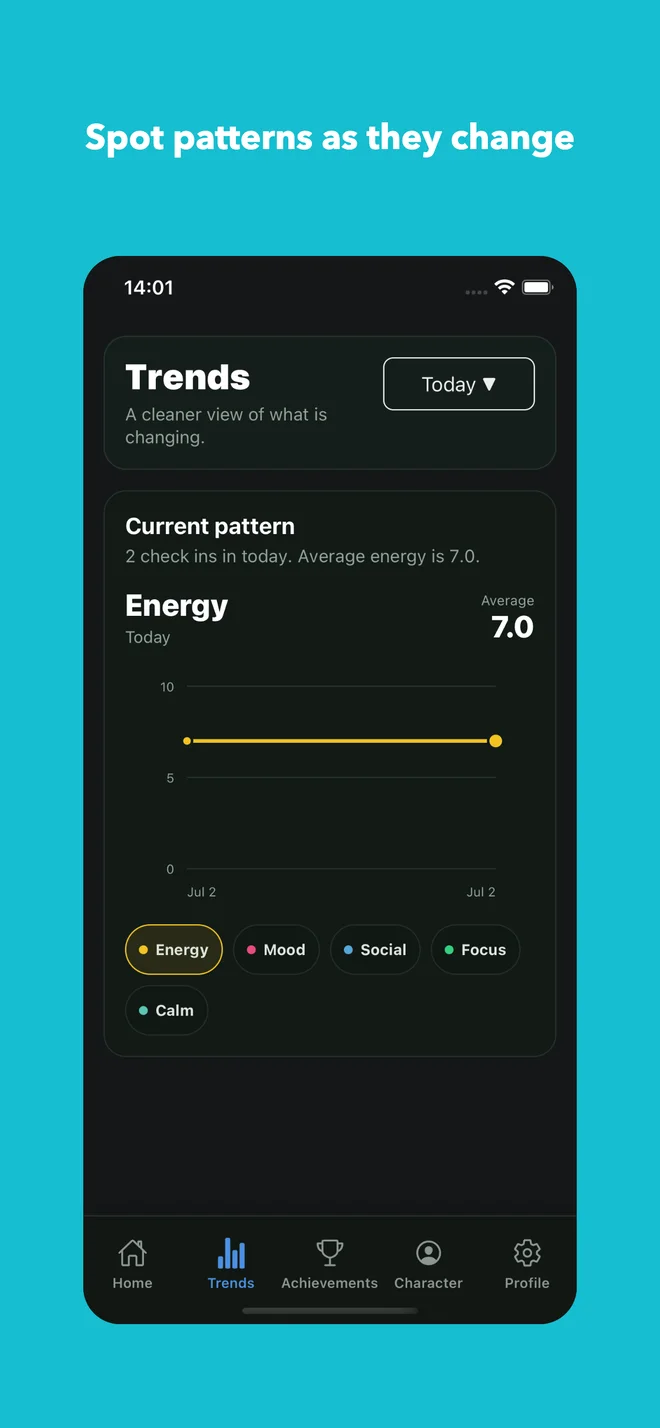 Human: Daily Check In App Store screenshot 4