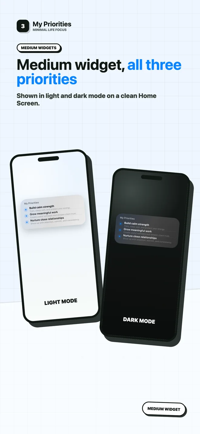 Life Anchors: Focus Widget App Store screenshot 4