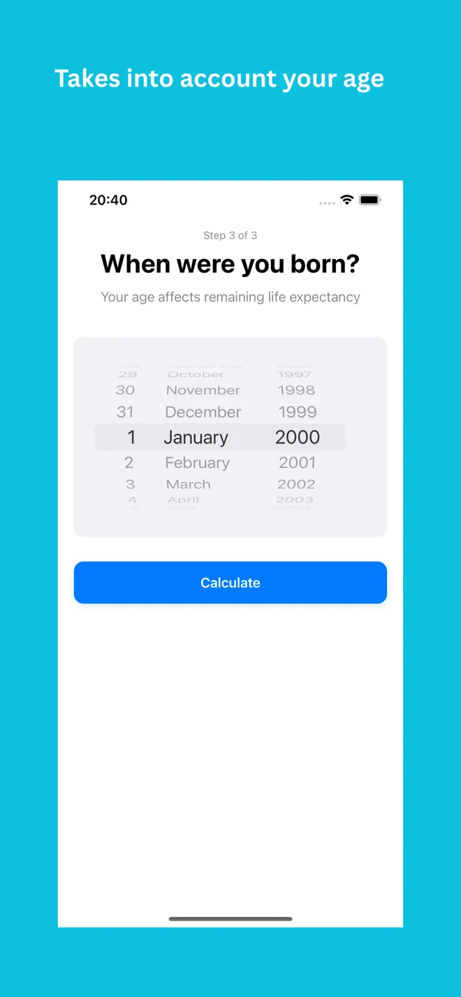 Life Left Countdown Widget App Store screenshot 3