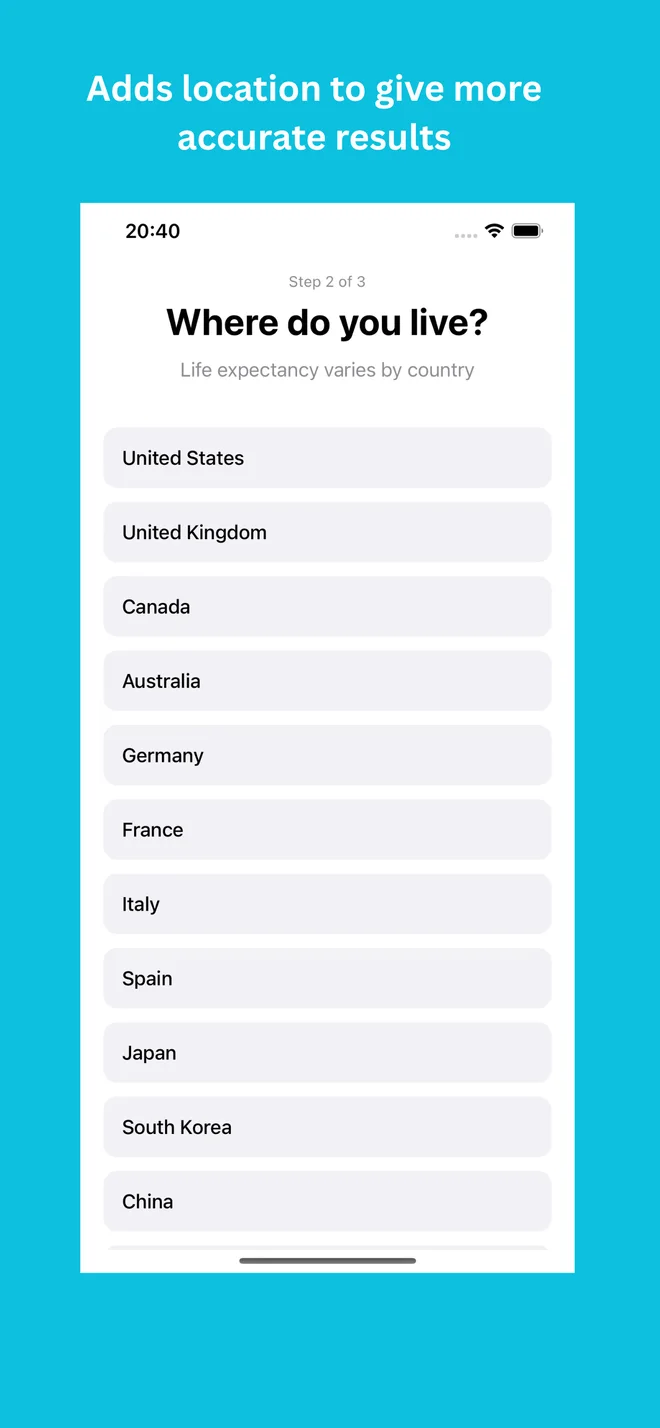 Life Left Countdown Widget App Store screenshot 5